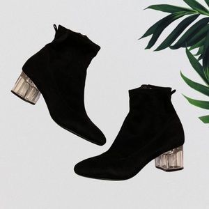 Bar III Lacy Sock Booties